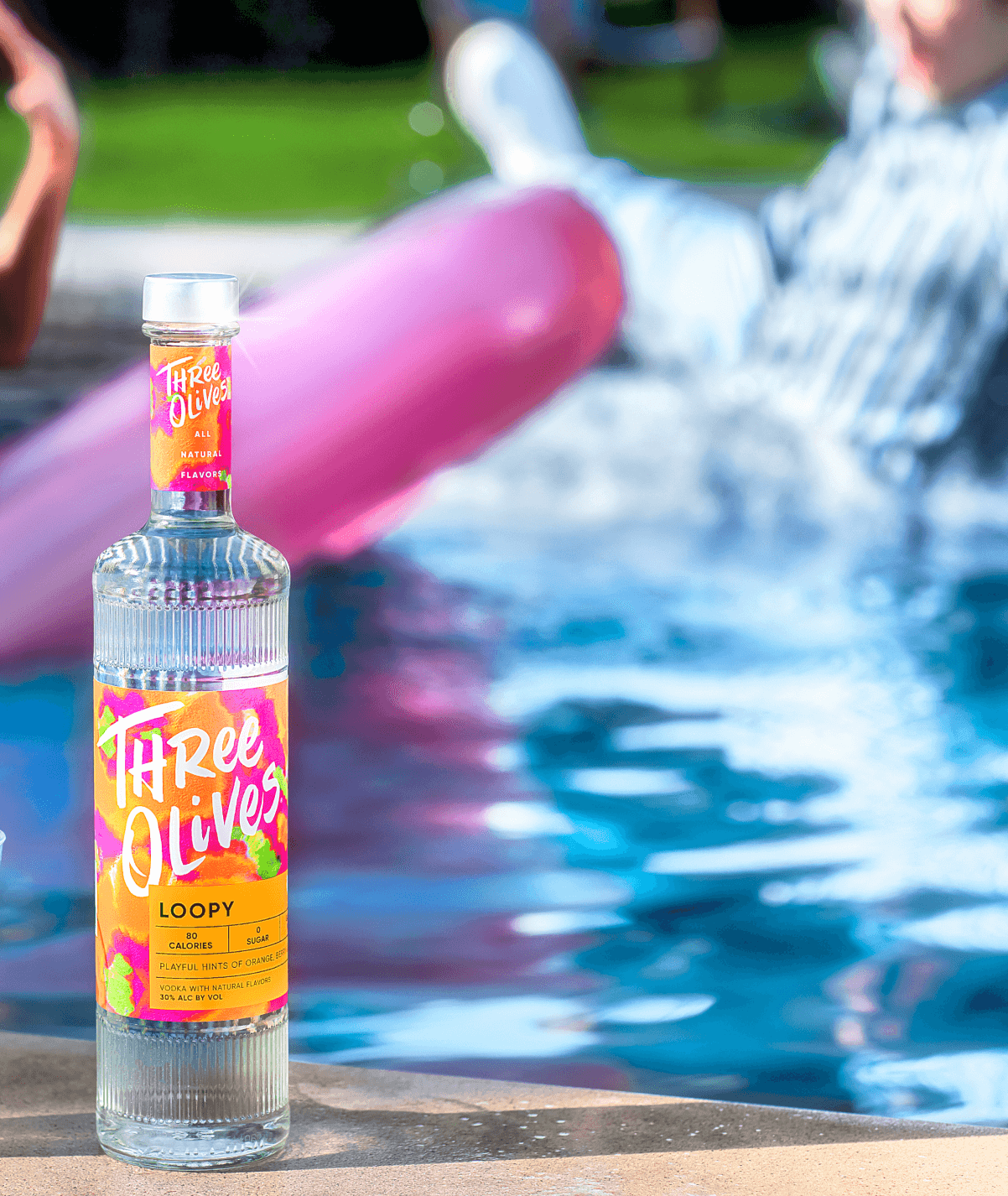 Three olives loopy bottle