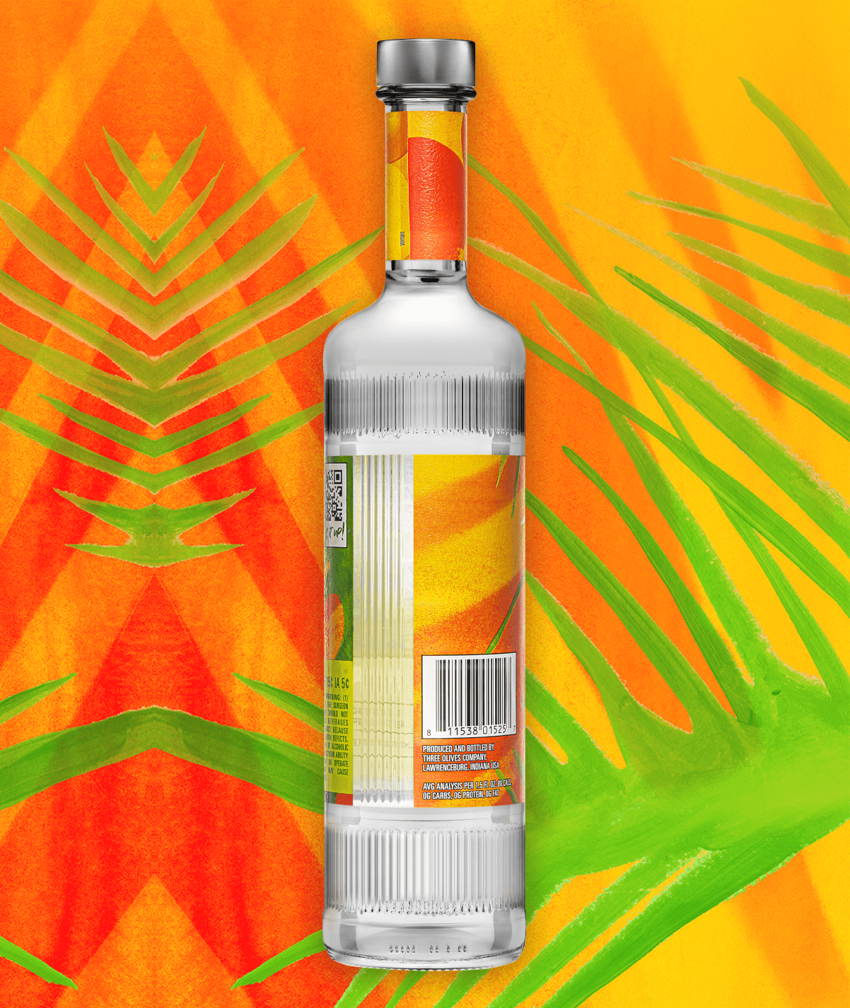 Three olives mango bottle